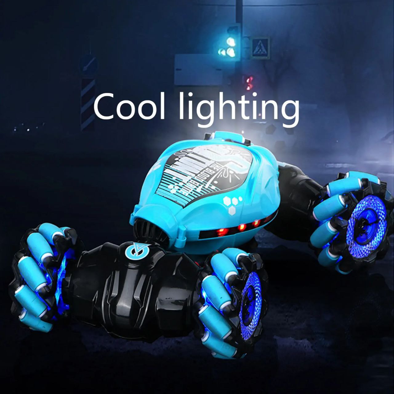 Twist Stunt Car with Watch & Remote Control – Rechargeable