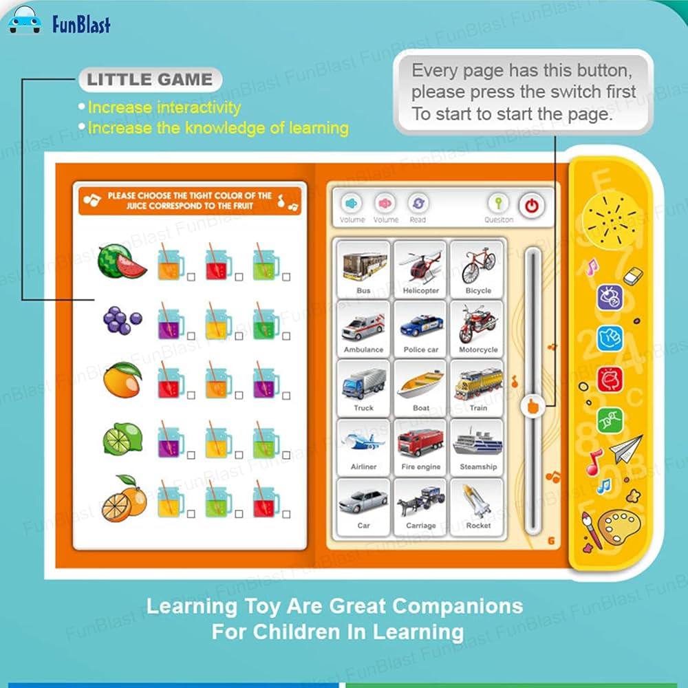 Interactive English Learning Sound Book