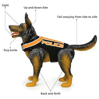 German Police Dog Toy