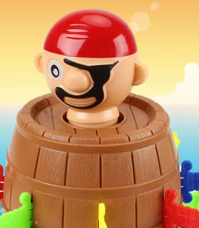 Pirate Barrel Game — Fun for Kids & Adults
