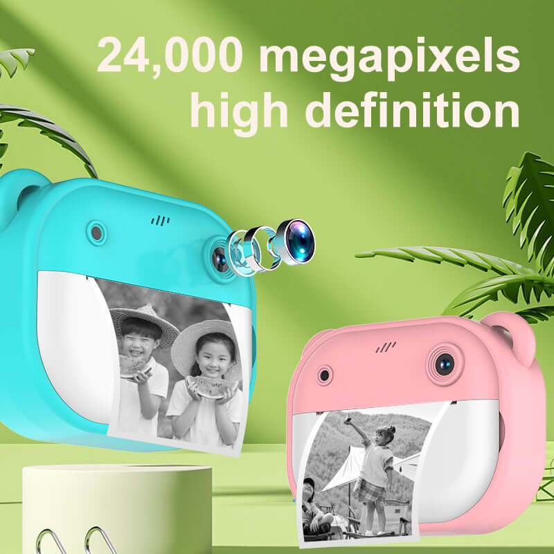 Kids Instant Print Camera — HD Photos & Videos