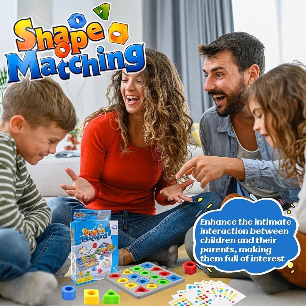 Shape Matching Game — Fun & Educational for 2 Players