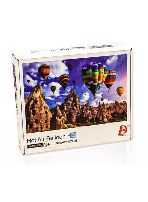1000-Piece Puzzle – Hot Air Balloons & Nature Scenery