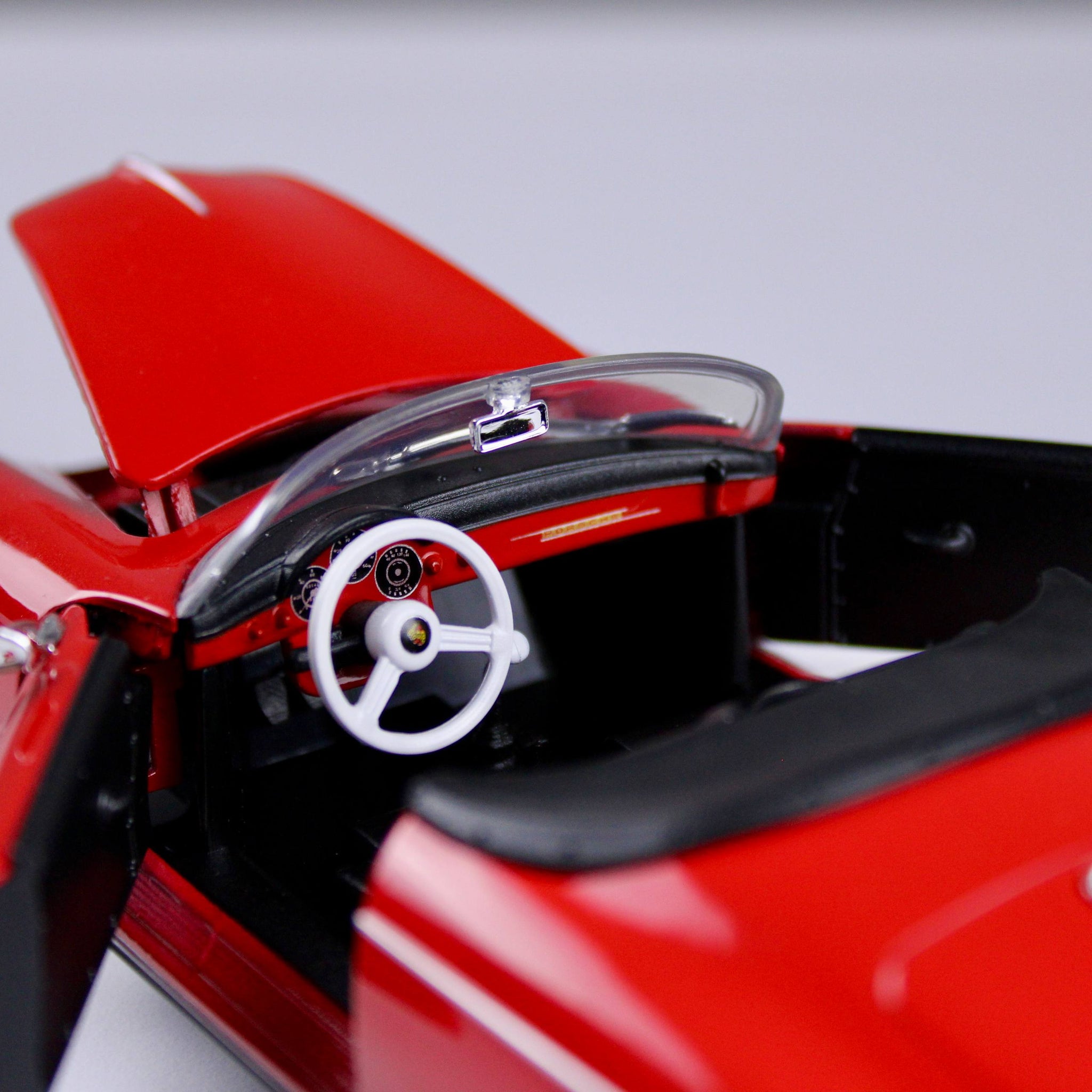 مجسم سيارة بورشه 356A سبيدستر – لون أحمر