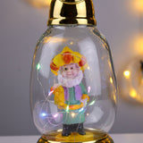 فانوس فنانيس زجاج – لون ذهبي فاخر