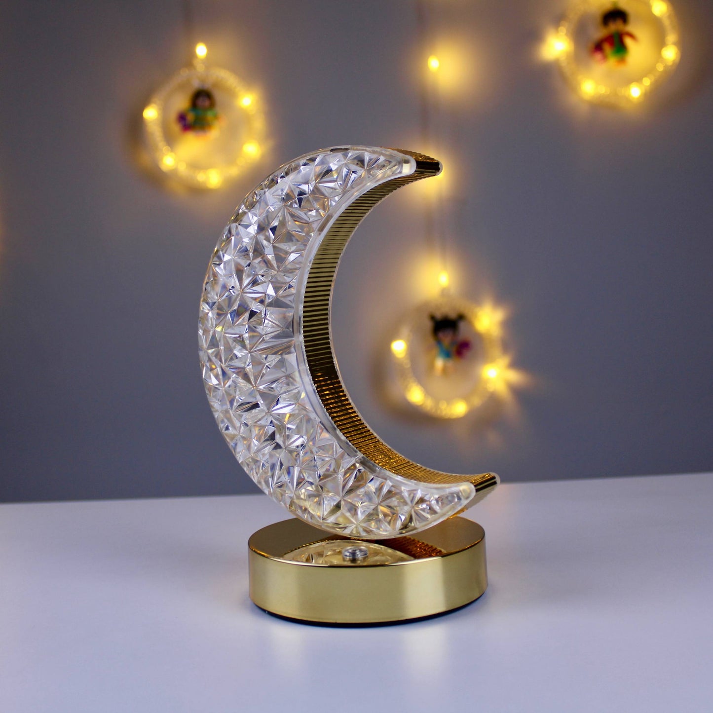 Touch Crescent Lamp – Rechargeable