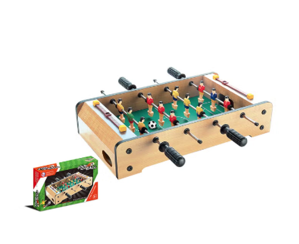 Wooden Foosball Table Game – Family Fun & Competition