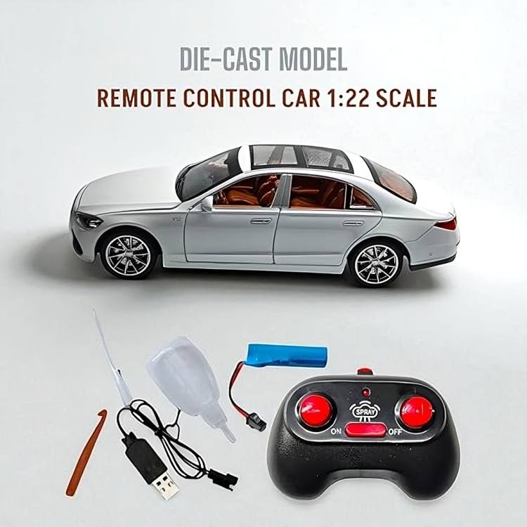 R/C Mercedes S-Class Diecast Model – 1:22 Scale