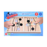 لعبة القرص المنزلق – مهارة سريعة الوتيرة وتحدٍ عائلي