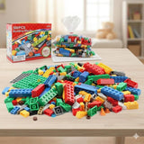 مجموعة مكعبات بناء 500 قطعة – لعبة إبداعية تعليمية للأطفال