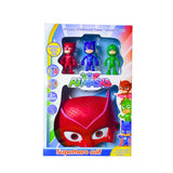 PJ Masks Action Figures Set – 3 Characters with Owlette Mask