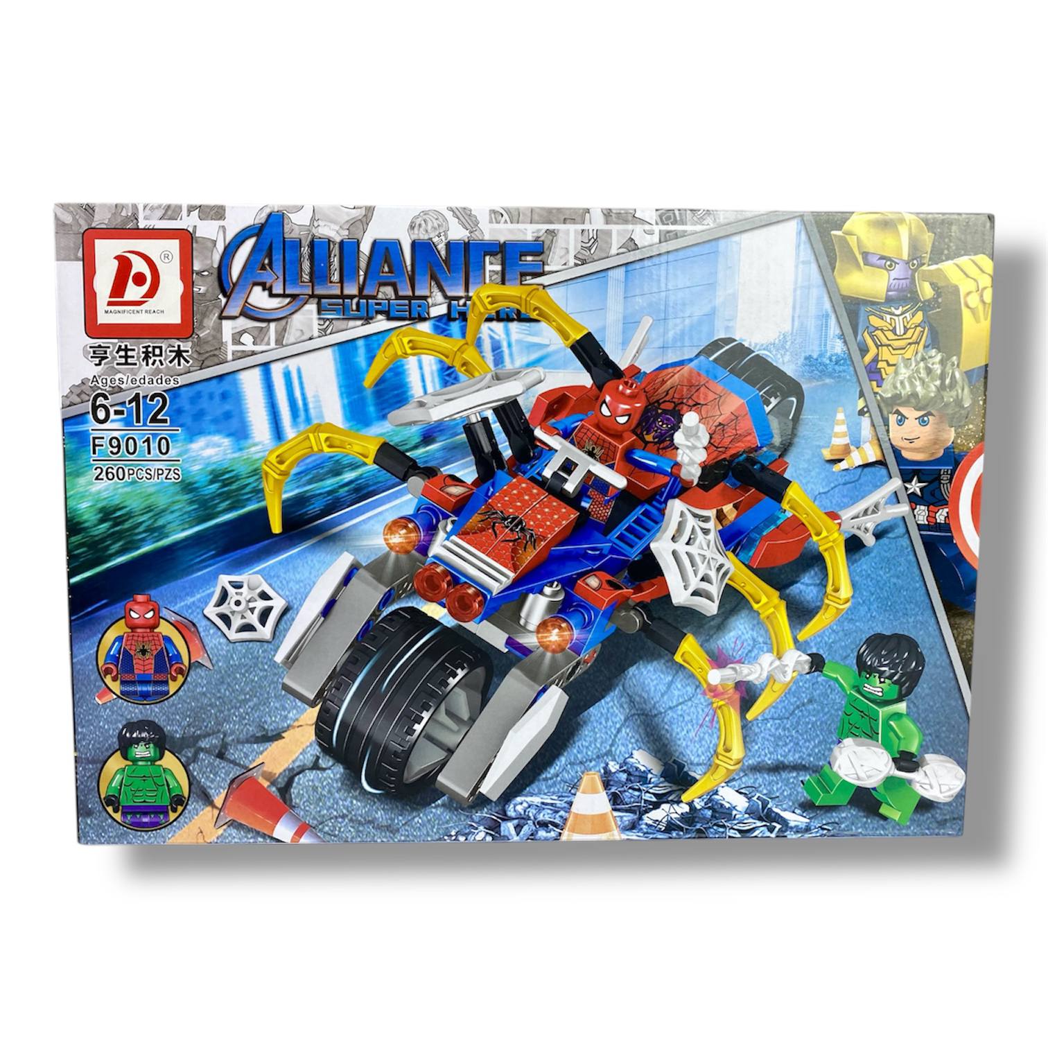 Super Heroes Building Blocks – ALLIANCE (260-267 pieces)