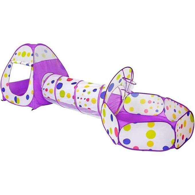Kids Play Tent 3-in-1 – Teepee, Tunnel & Ball Pit