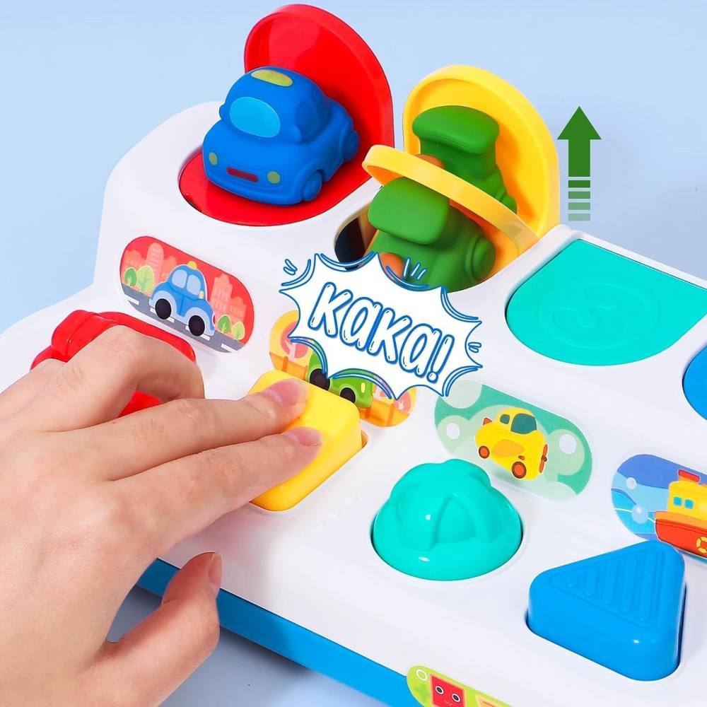 Interactive Pop-Up Press Game for Kids – Educational Toy