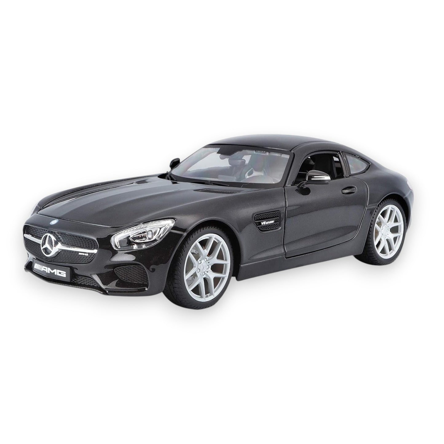 مايستو مرسيدس-AMG GT 1:18 سيارة موديل مصبوبة – الإصدار الأسود