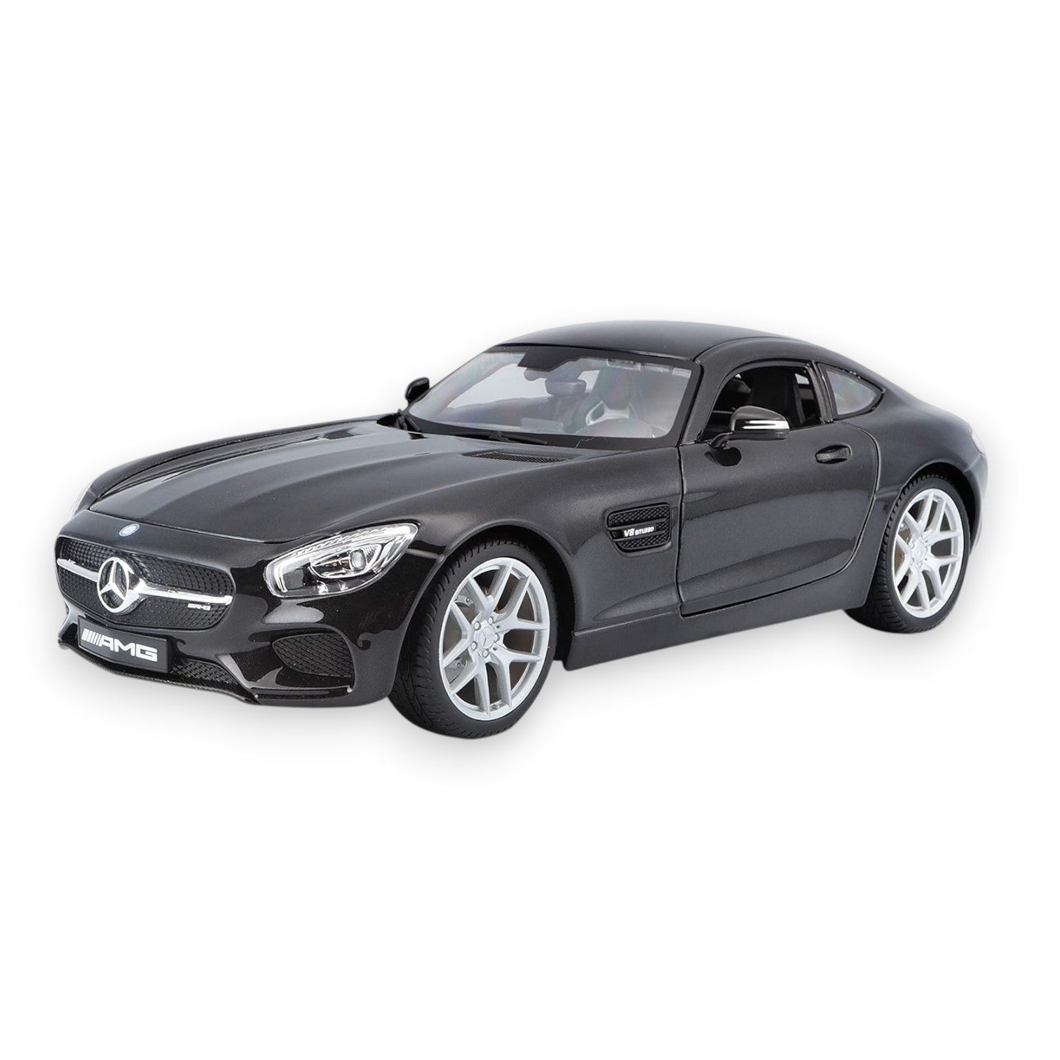 مايستو مرسيدس-AMG GT 1:18 سيارة موديل مصبوبة – الإصدار الأسود