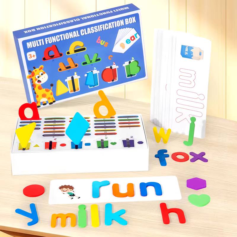 Letter & Words Learning Game – Educational Spelling & Vocabulary Cards Set