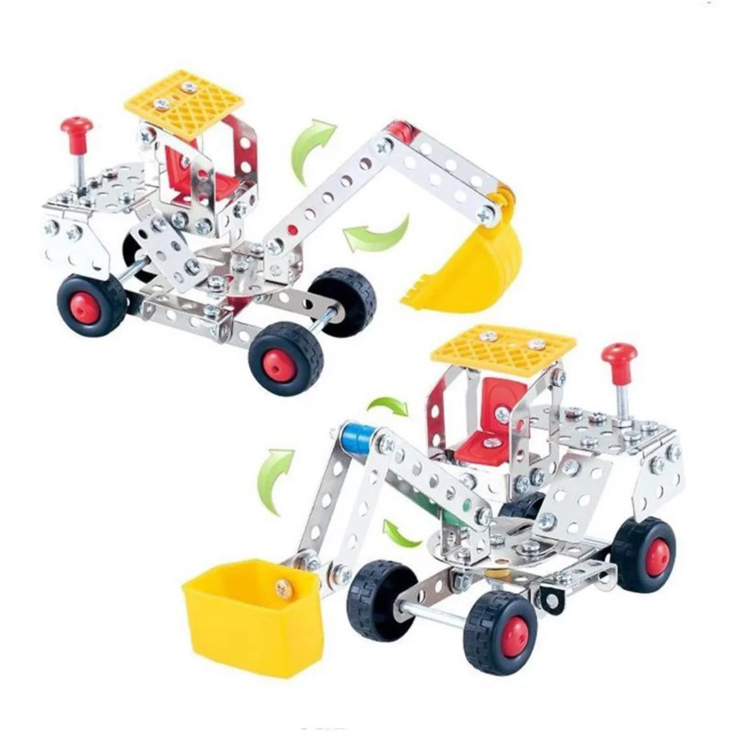 Little Mechano Building Set – 139 Pieces Engineering Construction Toy