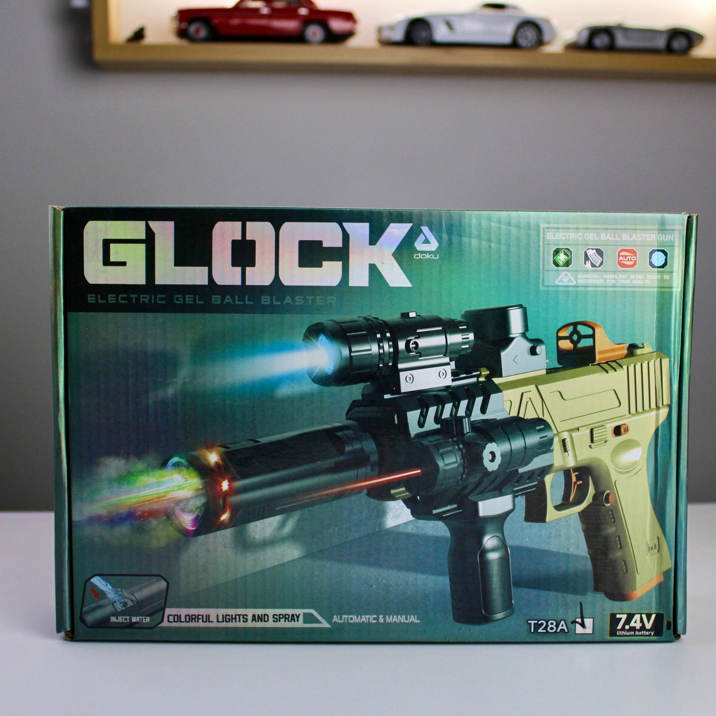 T28A Gel Blaster – قاذفة كرات الجل الكهربائية التكتيكية