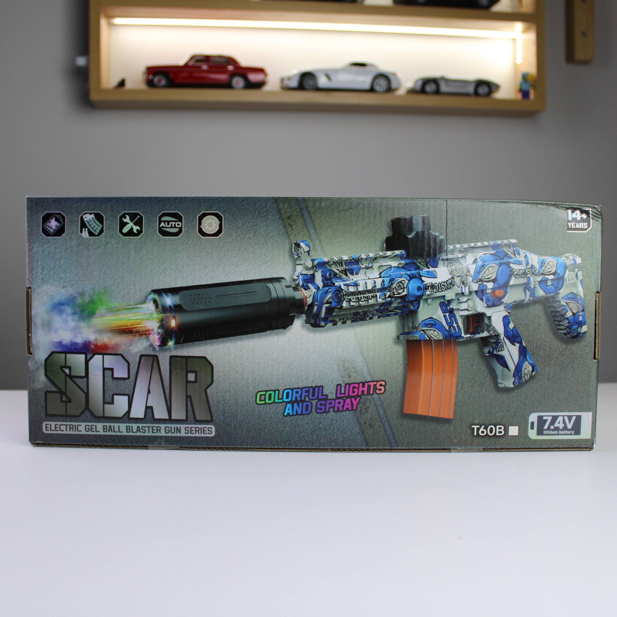 SCAR T60B Gel Blaster – Tactical Electric Gel Ball Launcher