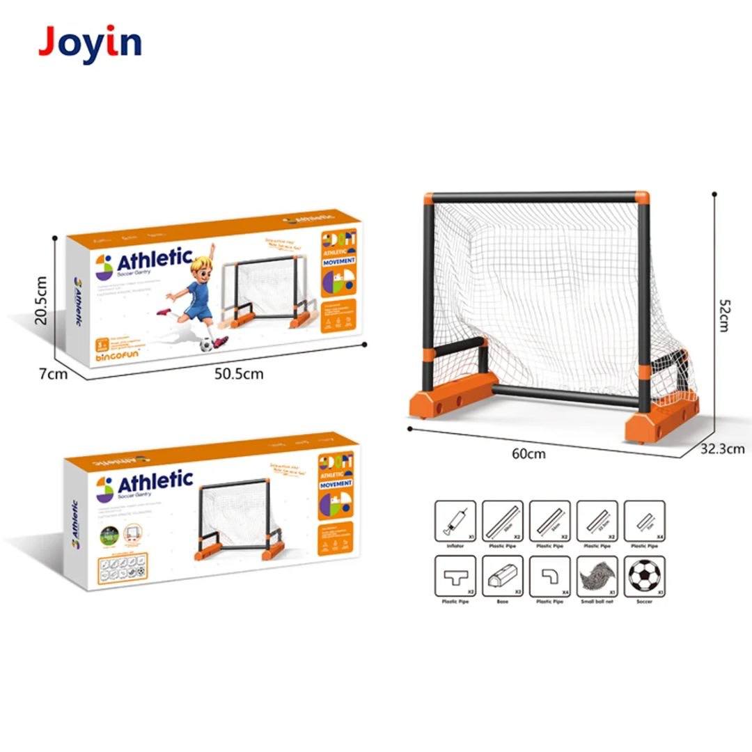 Moving Soccer Goal for Kids – Interactive Football Challenge Set