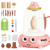 Kids Electric Pottery Wheel Set – Frog Art Kit