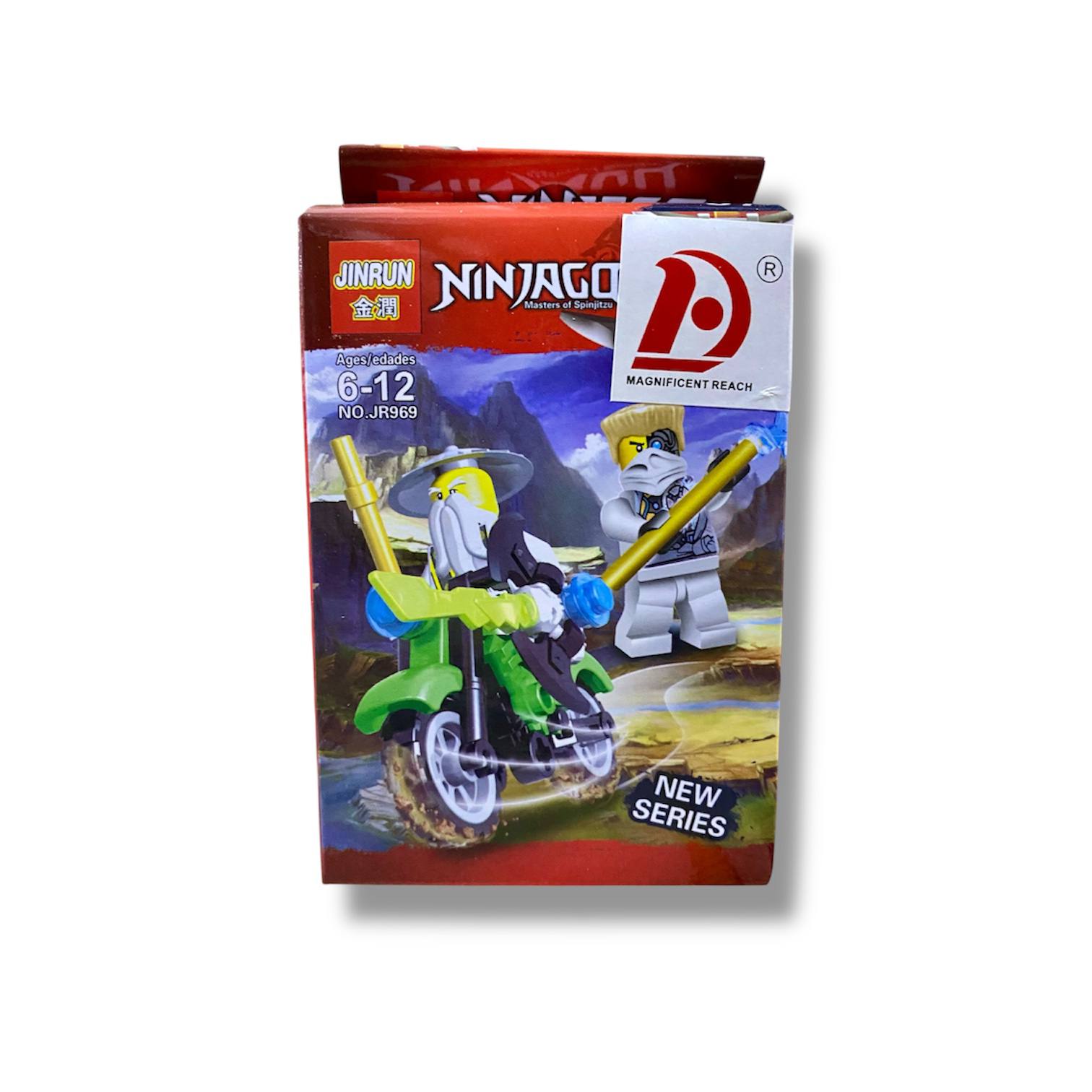 Ninja Motorcycle Building Set – Collectible Action Series