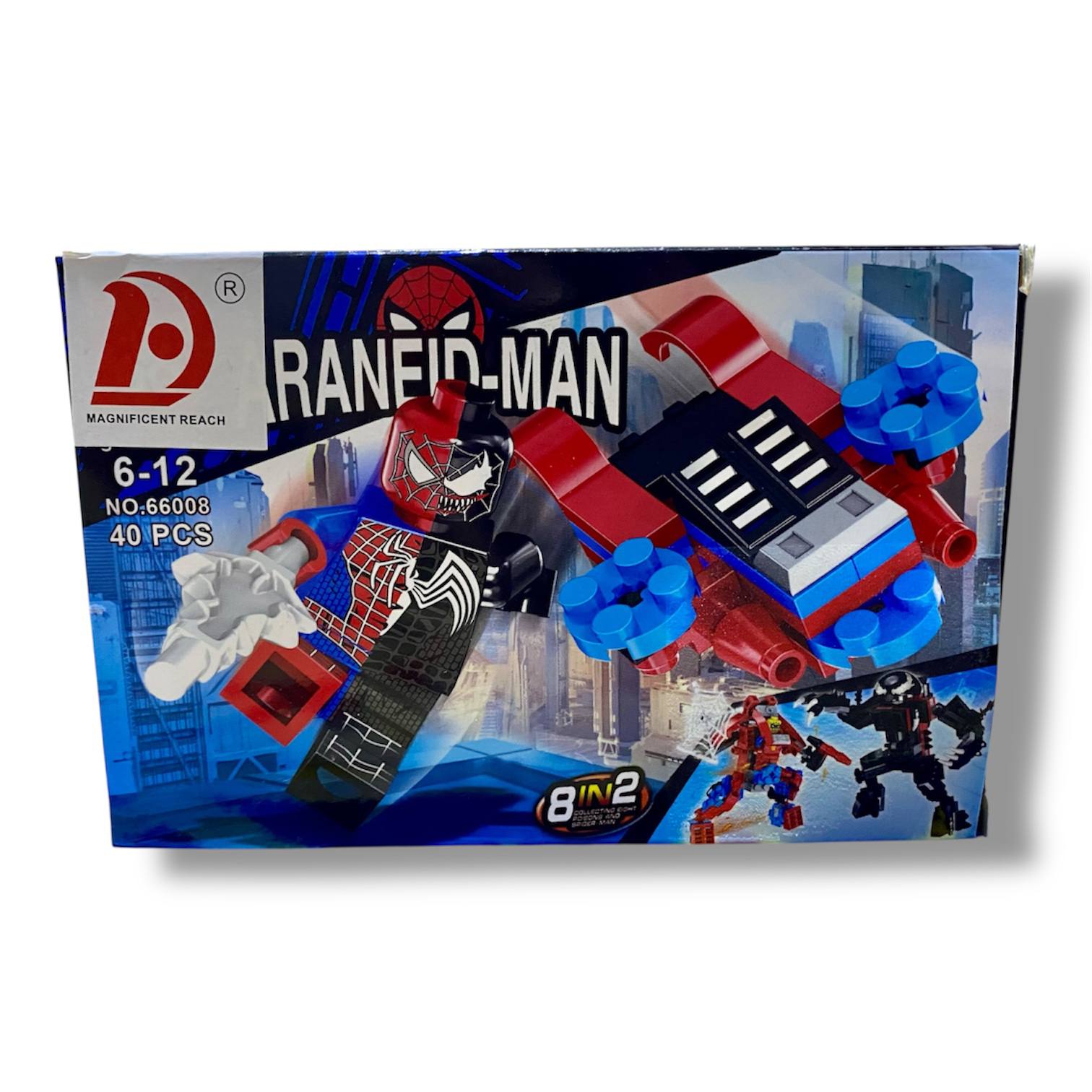 Super Hero Building Blocks Set – 8-in-1 Collection