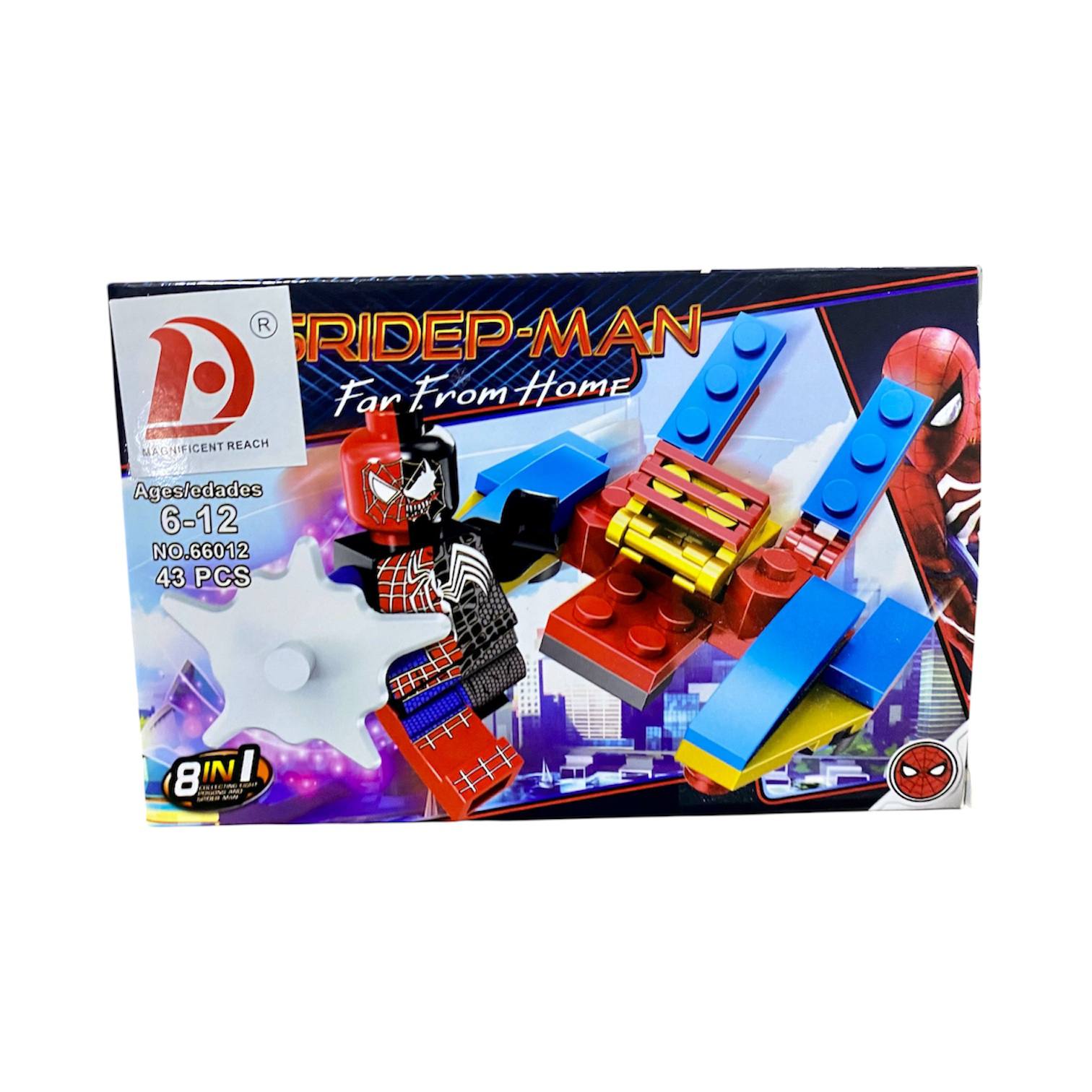 RIDEP-MAN 8-in-1 Building Blocks Set – Hero & Vehicle Collection