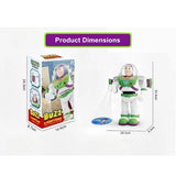 Buzz Lightyear Interactive Figure – Walking Toy with Lights, Sounds & Projector