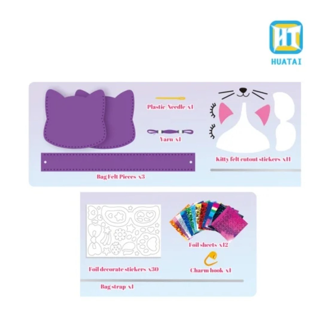 Princess Sling Bag Kit – DIY Sewing & Craft Set for Kids