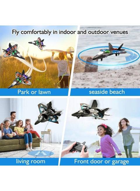 L0712 RC Fighter Plane – Remote Control Airplane for Kids