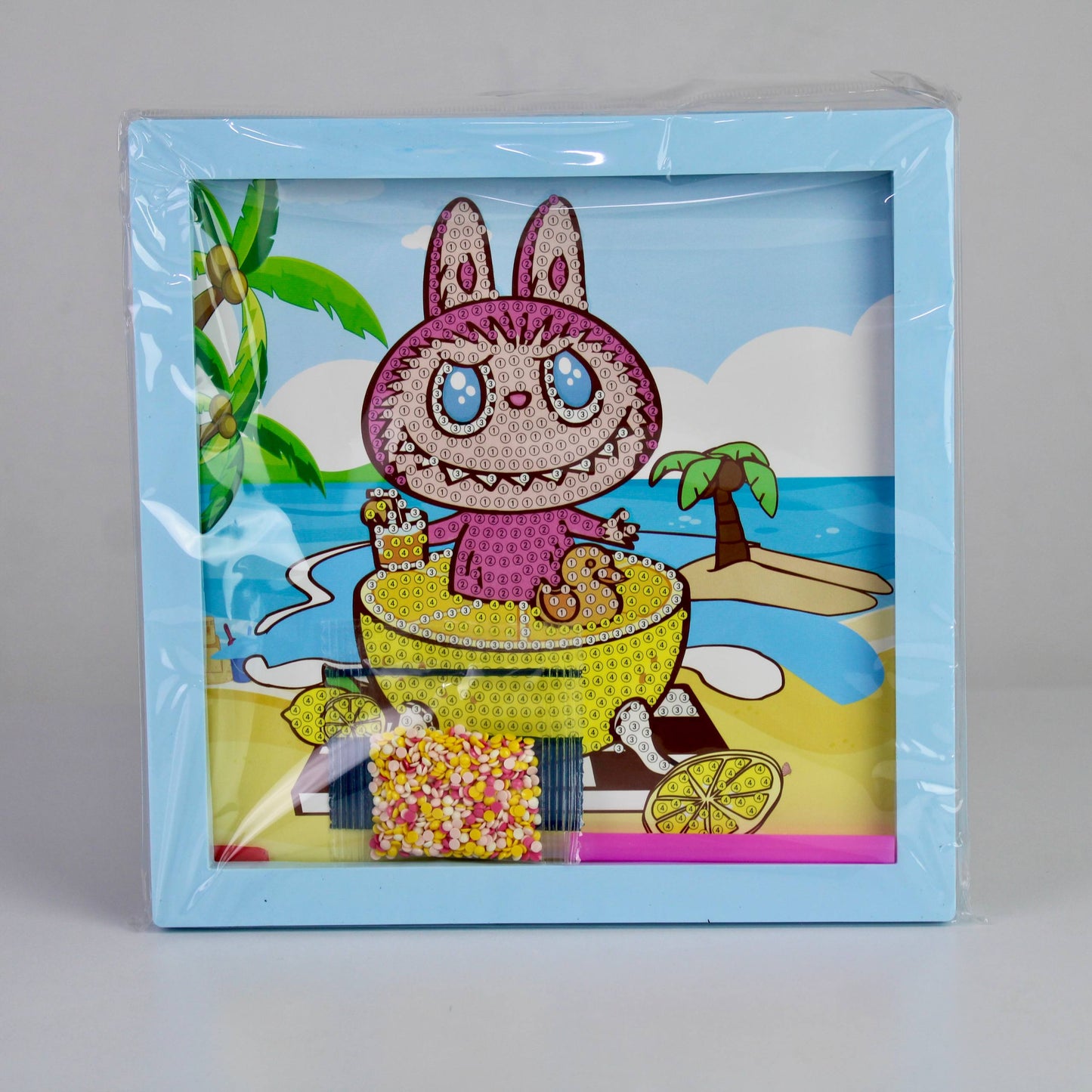 Labubu Diamond Painting Kit – DIY Crystal Art Set