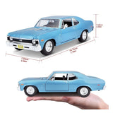 Maisto Chevrolet Nova SS 1970 1:24 Die-Cast Model Car – Special Edition