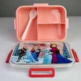 Disney Frozen Lunch Box & Bottle Set – Kids School Set with Leak-Resistant Bottle