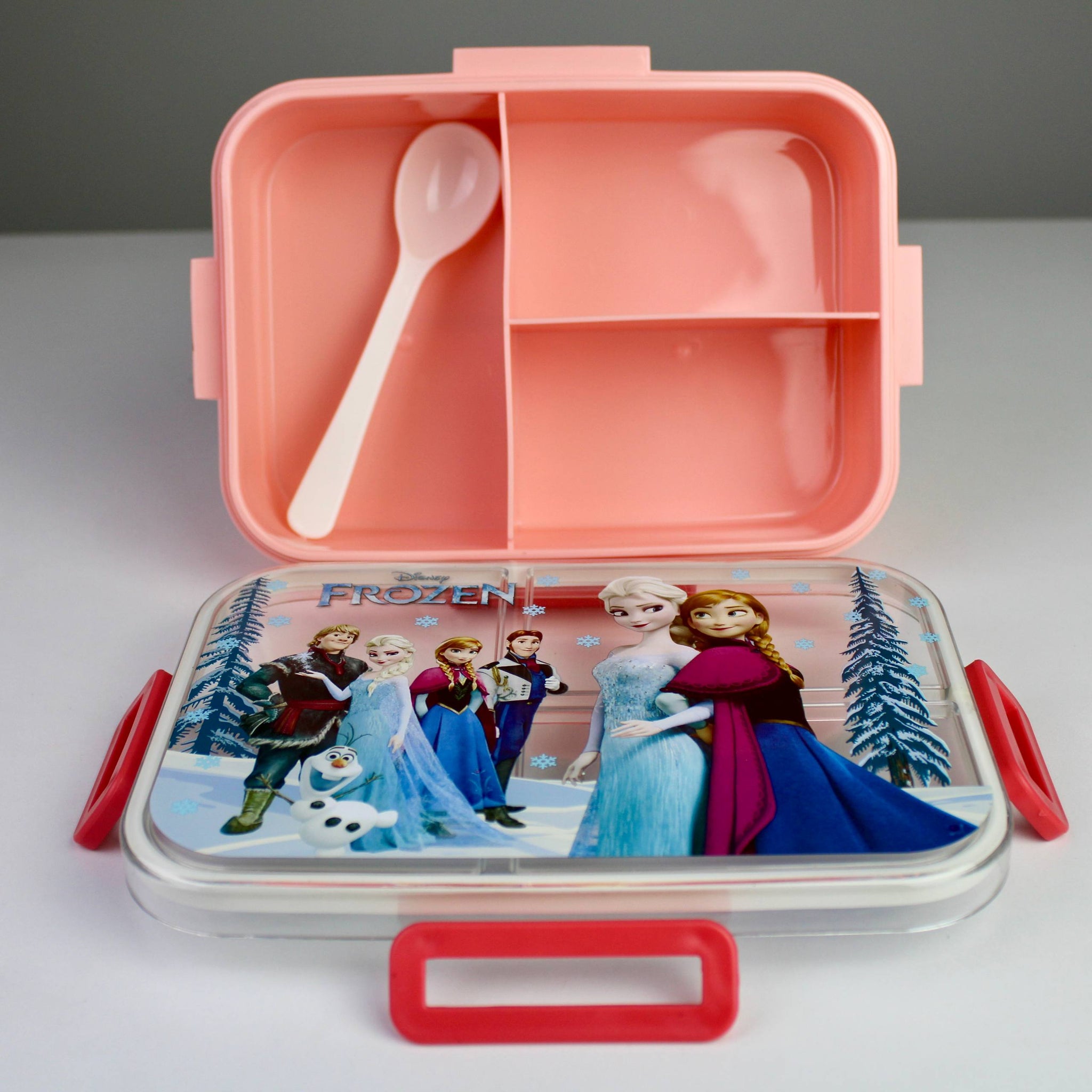 Disney Frozen Lunch Box & Bottle Set – Kids School Set with Leak-Resistant Bottle