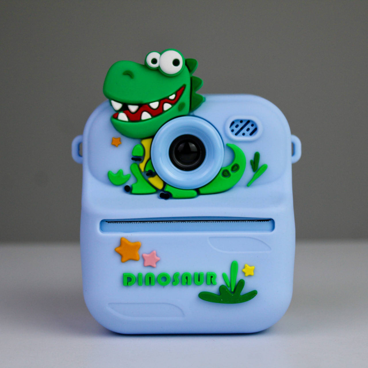 Kids Instant Print Camera – Dinosaur Design with Thermal Printer & Games