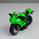 Kawasaki Ninja H2R Die-Cast Motorcycle 1:12 – Alloy Metal Model with Lights & Sounds
