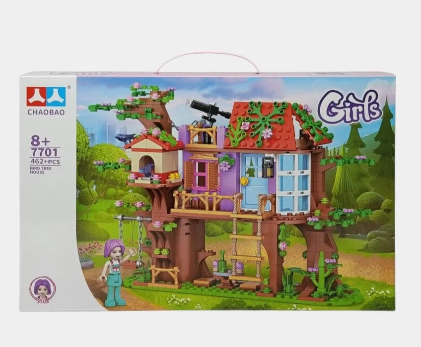 Chaobao Bird Tree House – 462+ Piece Creative Building Set