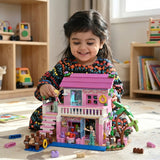 Chaobao Beach House – 474+ Piece 2-Story Pink Beach Villa Building Set