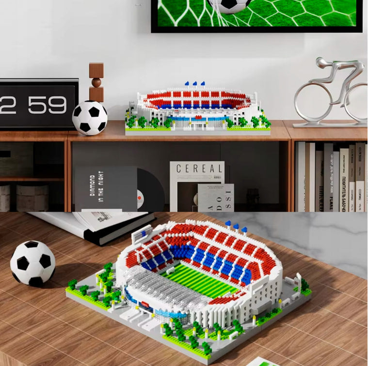 Camp Nou Football Stadium Building Blocks – 2748+ Pieces