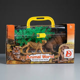Animal World Safari Set – Wild Animals in a Portable Carry Case