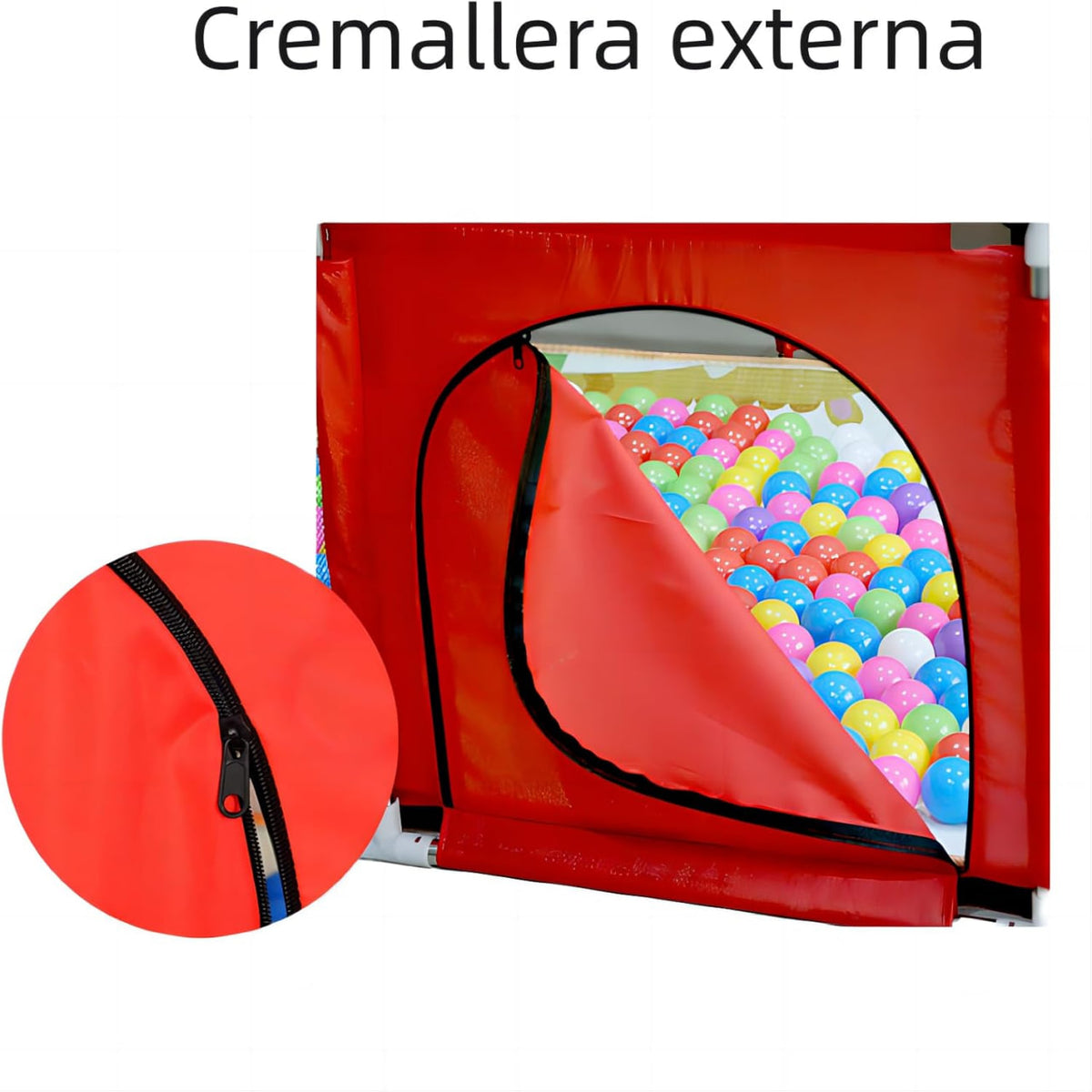 Kids Area & Ball Pit Sports Playset – Basketball & Football