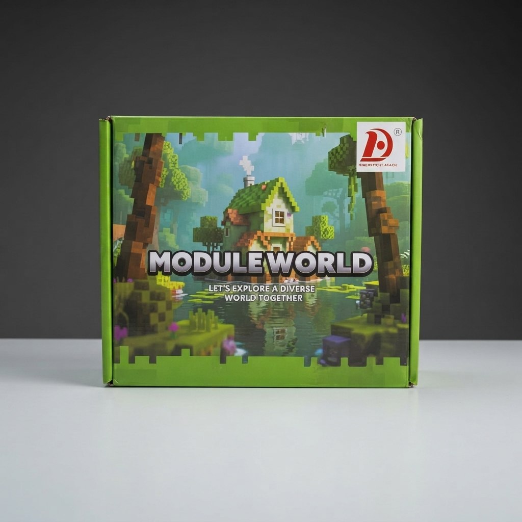 Minecraft Magnetic Building Blocks Set – 100 Pieces