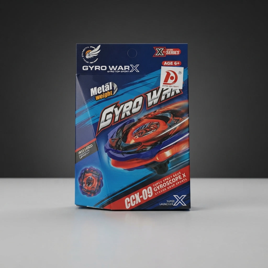 Gyro War X – X-Series Battle Top with Super Launcher