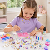 DIY Crystal UV Resin Jewelry Making Kit