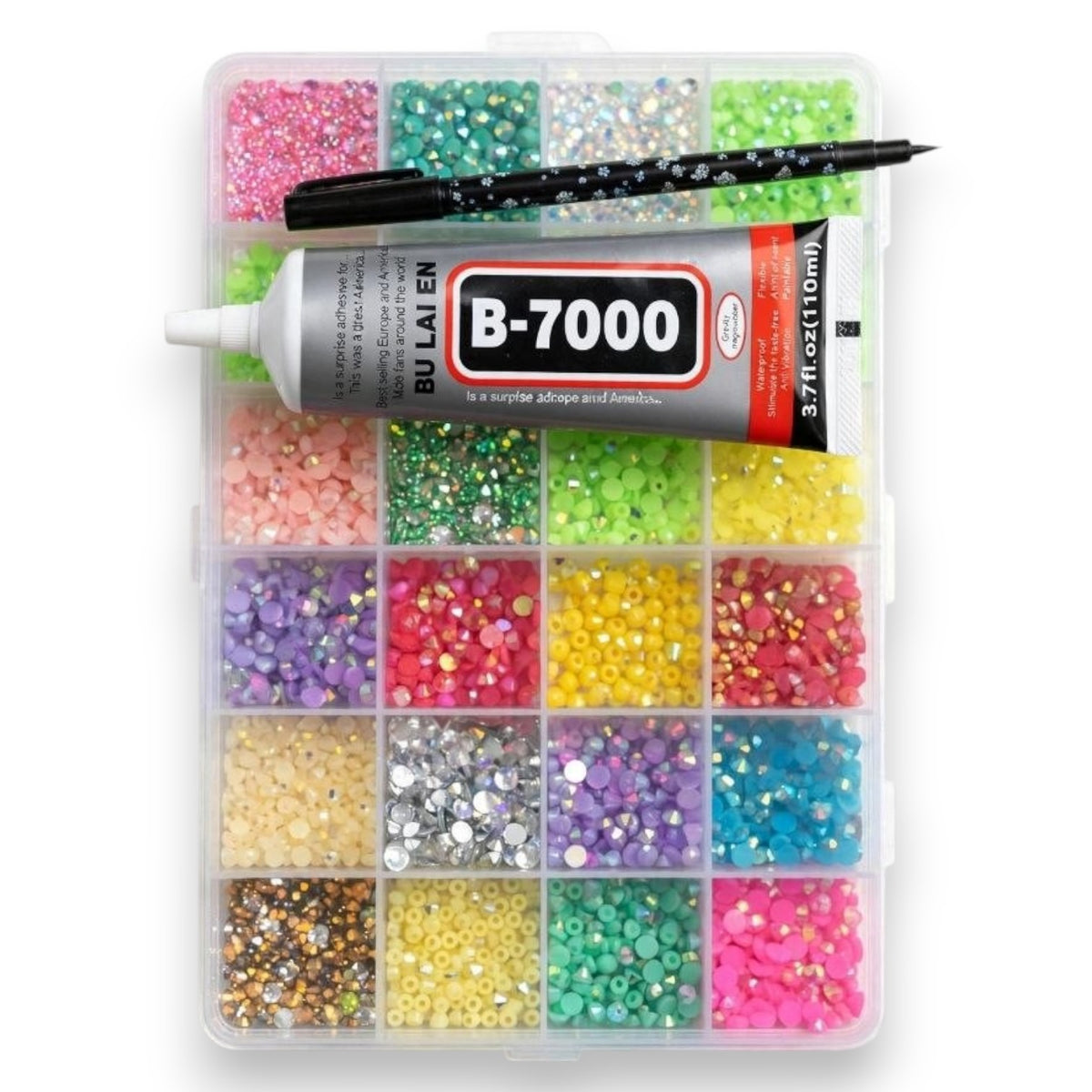 Ultimate DIY Rhinestone Bling Kit – 5,000+ Crystals