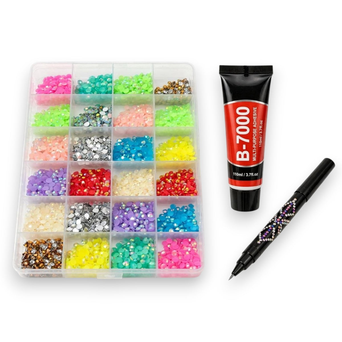 Ultimate DIY Rhinestone Bling Kit – 5,000+ Crystals