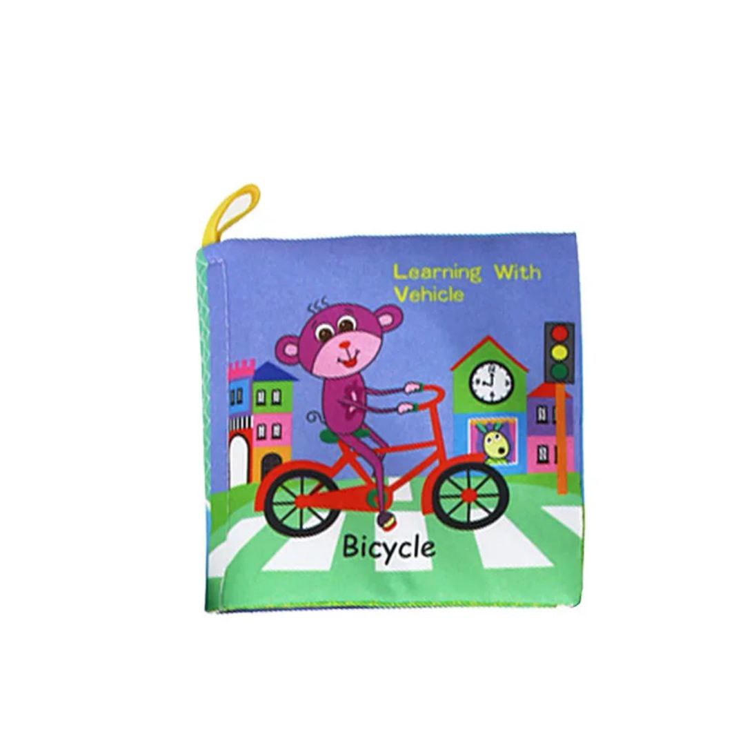 Baby Soft Books Set – 4 Educational Crinkle Books