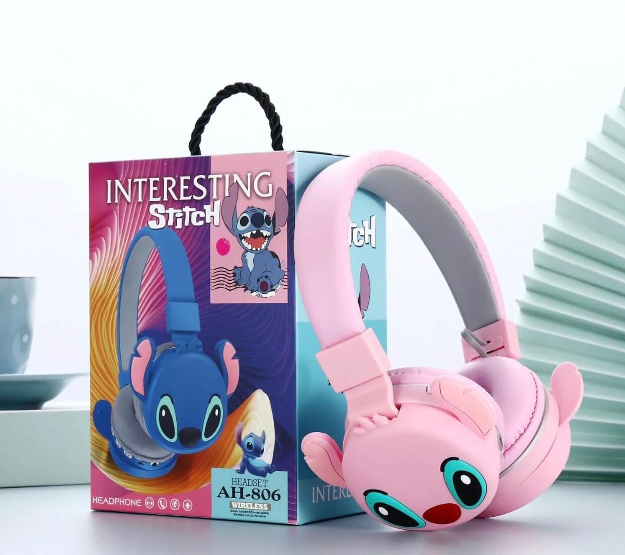 Stitch Wireless Headphones — Bluetooth & Foldable